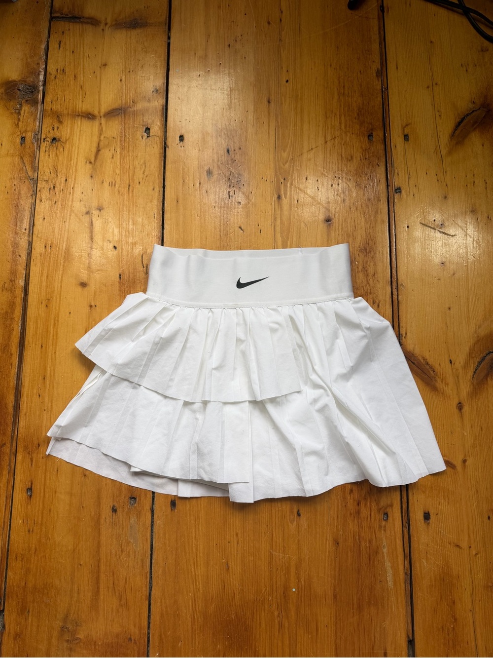 Nike White Pleated Tennis Skort Size XS - Like New